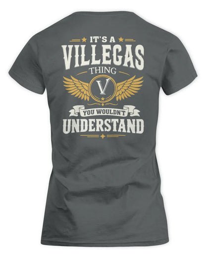 VILLEGAS KT06-M008 It’s a [NAME] Thing – You Wouldn’t Understand | Personalized Vintage T-Shirt - Women's Standard T-Shirt - Charcoal