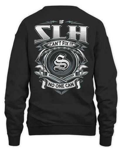SLH AP81-K4-626 - Personalized Ahmed Quote Apparel “If Ahmed Can't Fix It, No One Can” - Unisex Sweatshirt - Black