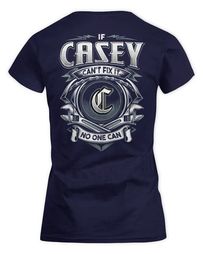 CASEY AP81-K4-626 - Personalized Ahmed Quote Apparel “If Ahmed Can't Fix It, No One Can” - Women's Standard T-Shirt - Navy