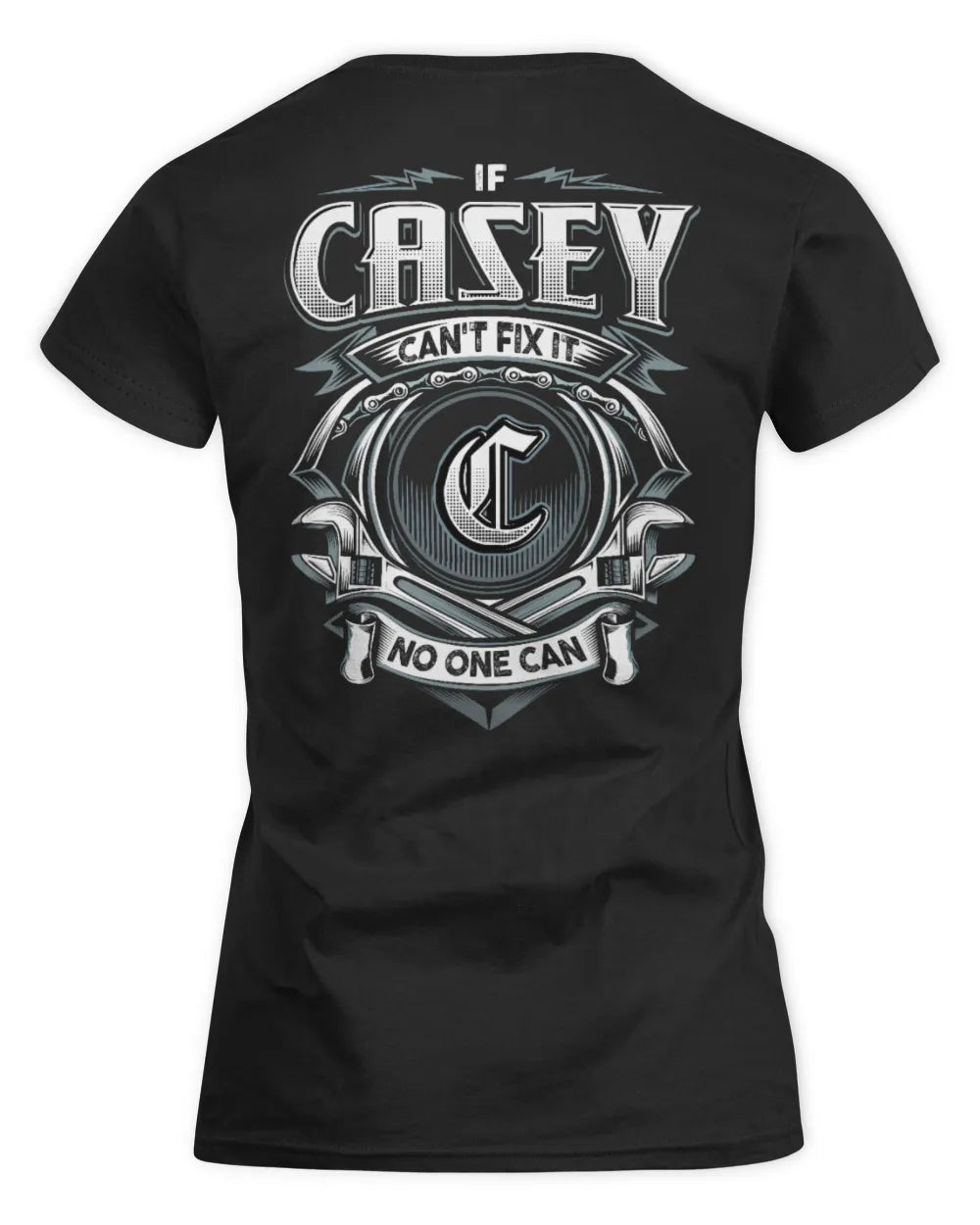 CASEY AP81-K4-626 - Personalized Ahmed Quote Apparel “If Ahmed Can't Fix It, No One Can” - Women's Standard T-Shirt - Black