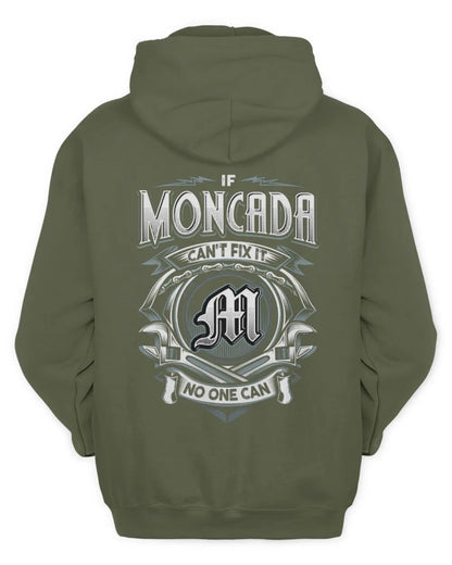 MONCADA AP81-K4-626 - Personalized Ahmed Quote Apparel “If Ahmed Can't Fix It, No One Can” - Unisex Hoodie - Military Green