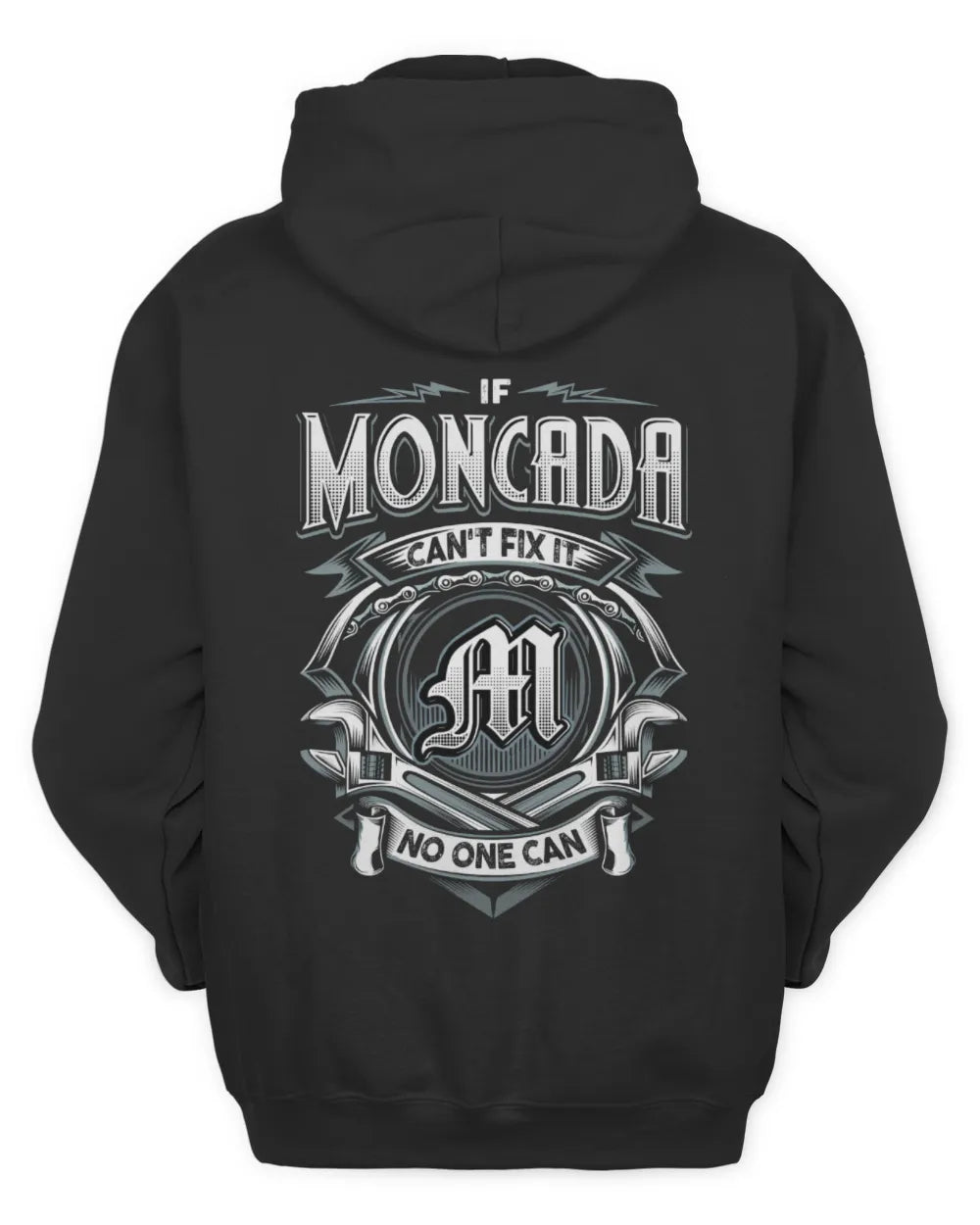 MONCADA AP81-K4-626 - Personalized Ahmed Quote Apparel “If Ahmed Can't Fix It, No One Can” - Unisex Hoodie - Black