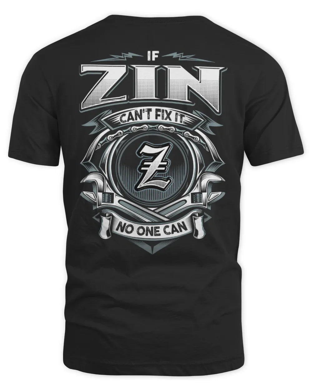 ZIN AP81-K4-626 - Personalized Ahmed Quote Apparel “If Ahmed Can't Fix It, No One Can”