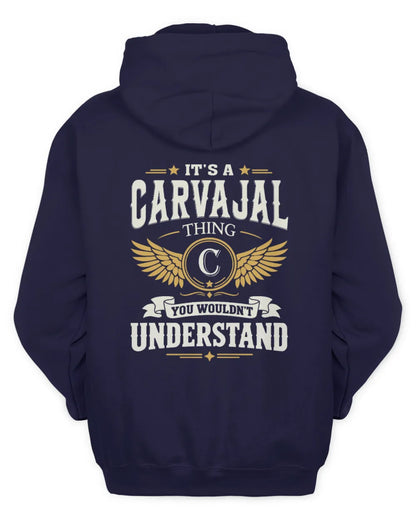 CARVAJAL KT06-M008 It’s a [NAME] Thing – You Wouldn’t Understand | Personalized Vintage T-Shirt - Unisex Hoodie - Navy