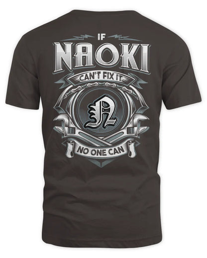 NAOKI AP81-K4-626 - Personalized Ahmed Quote Apparel “If Ahmed Can't Fix It, No One Can” - Unisex Standard T-Shirt - Dark Chocolate