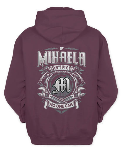MIHAELA AP81-K4-626 - Personalized Ahmed Quote Apparel “If Ahmed Can't Fix It, No One Can” - Unisex Hoodie - Maroon