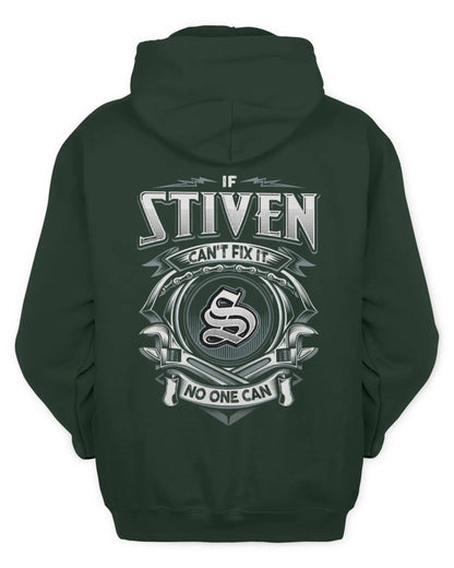 STIVEN AP81-K4-626 - Personalized Ahmed Quote Apparel “If Ahmed Can't Fix It, No One Can” - Unisex Hoodie - Forest Green