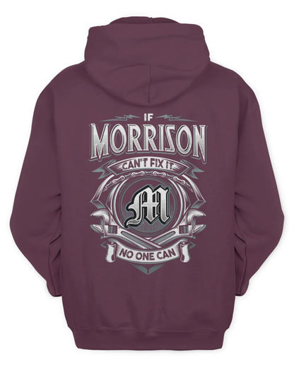 MORRISON AP81-K4-626 - Personalized Ahmed Quote Apparel “If Ahmed Can't Fix It, No One Can” - Unisex Hoodie - Maroon