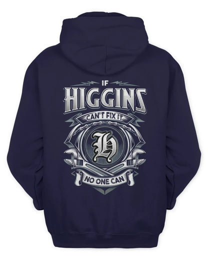 HIGGINS AP81-K4-626 - Personalized Ahmed Quote Apparel “If Ahmed Can't Fix It, No One Can” - Unisex Hoodie - Navy