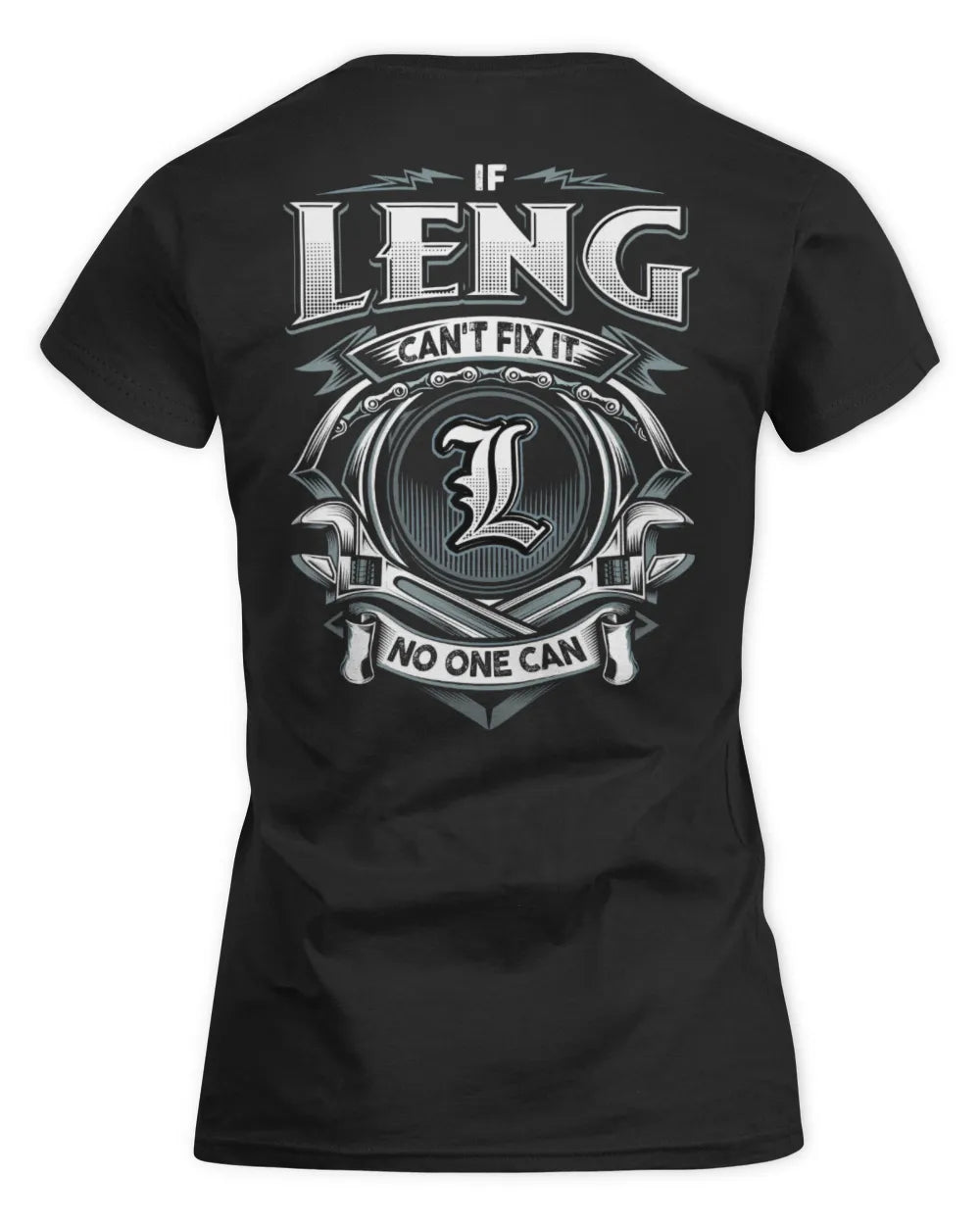 LENG AP81-K4-626 - Personalized Ahmed Quote Apparel “If Ahmed Can't Fix It, No One Can” - Women's Standard T-Shirt - Black