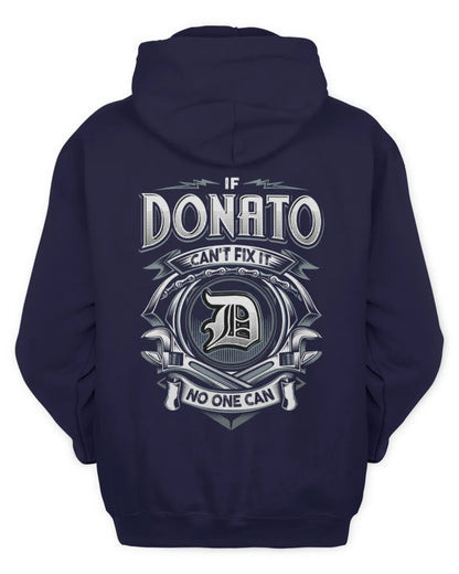 DONATO AP81-K4-626 - Personalized Ahmed Quote Apparel “If Ahmed Can't Fix It, No One Can” - Unisex Hoodie - Navy
