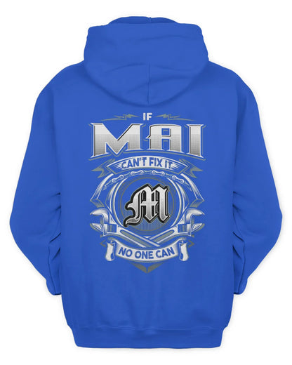 MAI AP81-K4-626 - Personalized Ahmed Quote Apparel “If Ahmed Can't Fix It, No One Can” - Unisex Hoodie - Royal