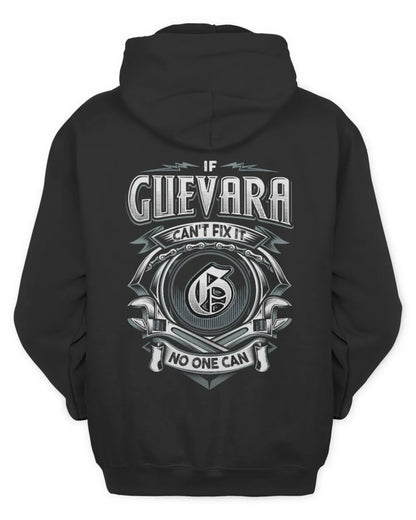 GUEVARA AP81-K4-626 - Personalized Ahmed Quote Apparel “If Ahmed Can't Fix It, No One Can” - Unisex Hoodie - Black