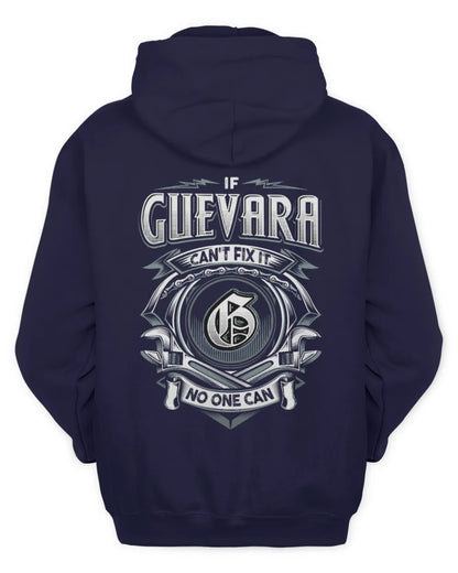 GUEVARA AP81-K4-626 - Personalized Ahmed Quote Apparel “If Ahmed Can't Fix It, No One Can” - Unisex Hoodie - Navy