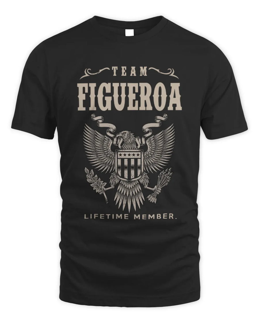 FIGUEROA TP06-K82 – Personalized Classic Style Apparel “Team NAME Lifetime Member”