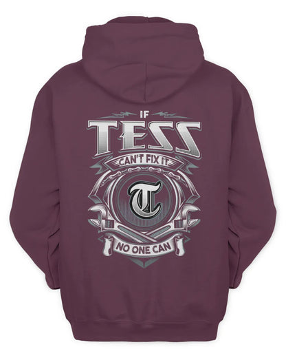 TESS AP81-K4-626 - Personalized Ahmed Quote Apparel “If Ahmed Can't Fix It, No One Can” - Unisex Hoodie - Maroon