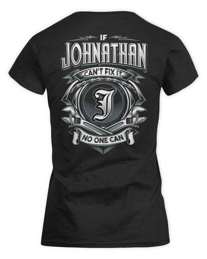 JOHNATHAN AP81-K4-626 - Personalized Ahmed Quote Apparel “If Ahmed Can't Fix It, No One Can” - Women's Standard T-Shirt - Black