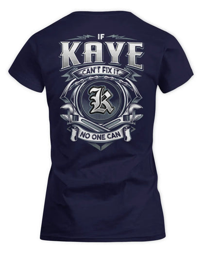 KAYE AP81-K4-626 - Personalized Ahmed Quote Apparel “If Ahmed Can't Fix It, No One Can” - Women's Standard T-Shirt - Navy