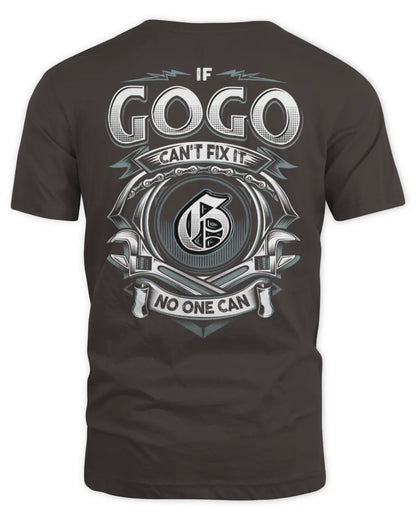GOGO AP81-K4-626 - Personalized Ahmed Quote Apparel “If Ahmed Can't Fix It, No One Can” - Unisex Standard T-Shirt - Dark Chocolate