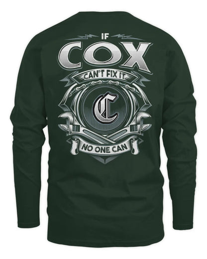 COX AP81-K4-626 - Personalized Ahmed Quote Apparel “If Ahmed Can't Fix It, No One Can” - Men's Long Sleeved T-Shirt - Forest Green