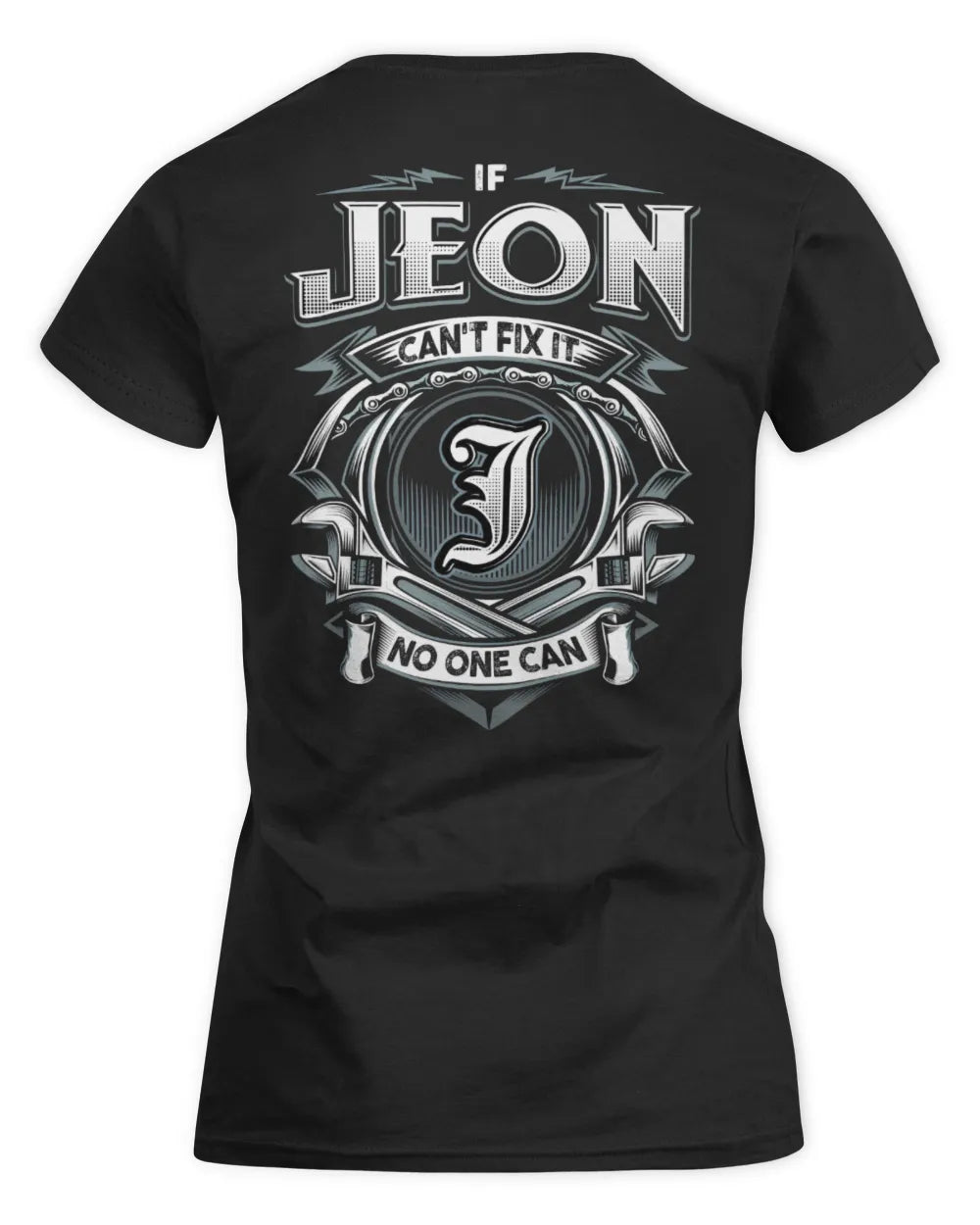 JEON AP81-K4-626 - Personalized Ahmed Quote Apparel “If Ahmed Can't Fix It, No One Can” - Women's Standard T-Shirt - Black