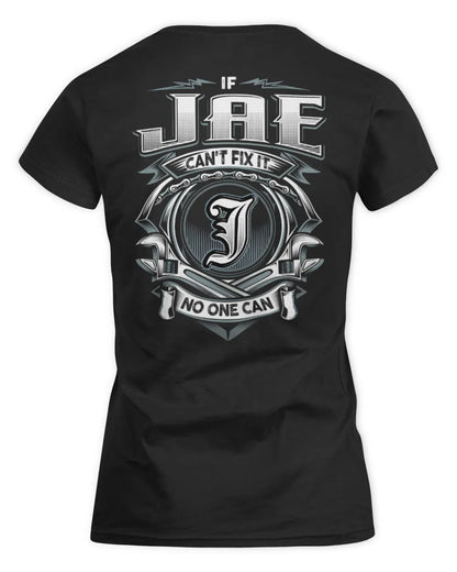 JAE AP81-K4-626 - Personalized Ahmed Quote Apparel “If Ahmed Can't Fix It, No One Can” - Women's Standard T-Shirt - Black