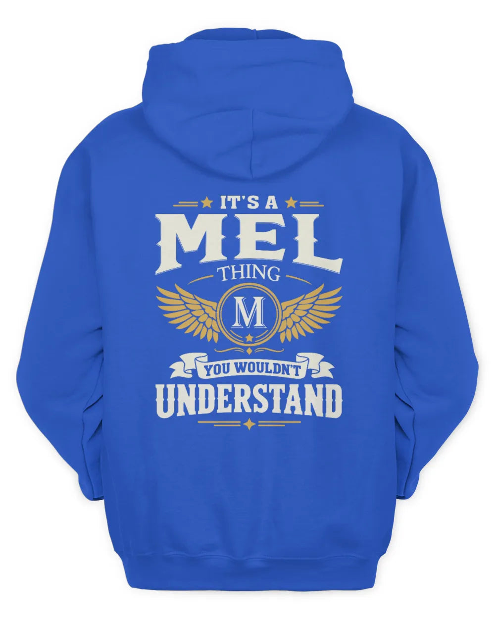 MEL KT06-M008 It’s a [NAME] Thing – You Wouldn’t Understand | Personalized Vintage T-Shirt - Unisex Hoodie - Royal