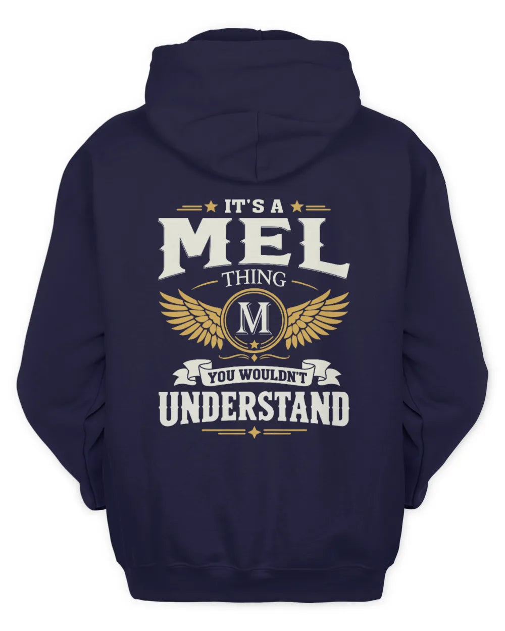 MEL KT06-M008 It’s a [NAME] Thing – You Wouldn’t Understand | Personalized Vintage T-Shirt - Unisex Hoodie - Navy