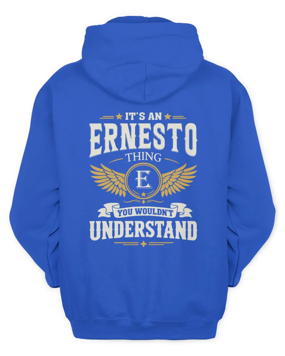 ERNESTO KT06-M008 It’s a [NAME] Thing – You Wouldn’t Understand | Personalized Vintage T-Shirt - Unisex Hoodie - Royal
