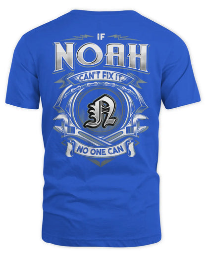 NOAH AP81-K4-626 - Personalized Ahmed Quote Apparel “If Ahmed Can't Fix It, No One Can” - Unisex Standard T-Shirt - Royal