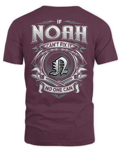 NOAH AP81-K4-626 - Personalized Ahmed Quote Apparel “If Ahmed Can't Fix It, No One Can” - Unisex Standard T-Shirt - Maroon