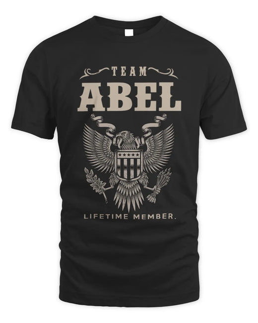 ABEL TP06-K82 – Personalized Classic Style Apparel “Team NAME Lifetime Member”