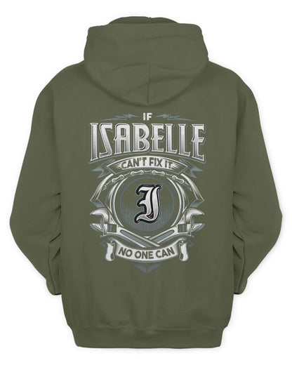 ISABELLE AP81-K4-626 - Personalized Ahmed Quote Apparel “If Ahmed Can't Fix It, No One Can” - Unisex Hoodie - Military Green