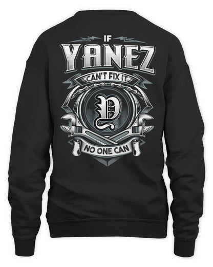 YANEZ AP81-K4-626 - Personalized Ahmed Quote Apparel “If Ahmed Can't Fix It, No One Can” - Unisex Sweatshirt - Black