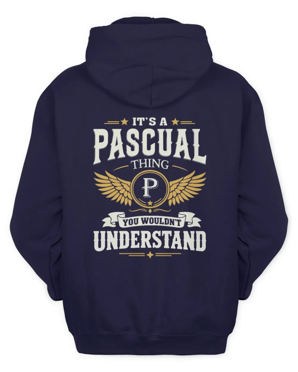 PASCUAL KT06-M008 It’s a [NAME] Thing – You Wouldn’t Understand | Personalized Vintage T-Shirt - Unisex Hoodie - Navy