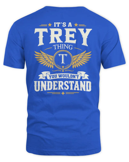 TREY KT06-M008 It’s a [NAME] Thing – You Wouldn’t Understand | Personalized Vintage T-Shirt - Unisex Standard T-Shirt - Royal
