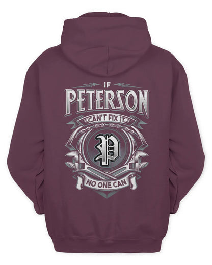 PETERSON AP81-K4-626 - Personalized Ahmed Quote Apparel “If Ahmed Can't Fix It, No One Can” - Unisex Hoodie - Maroon