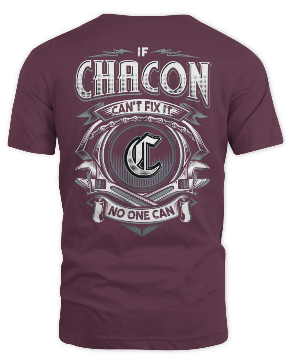 CHACON AP81-K4-626 - Personalized Ahmed Quote Apparel “If Ahmed Can't Fix It, No One Can” - Unisex Standard T-Shirt - Maroon