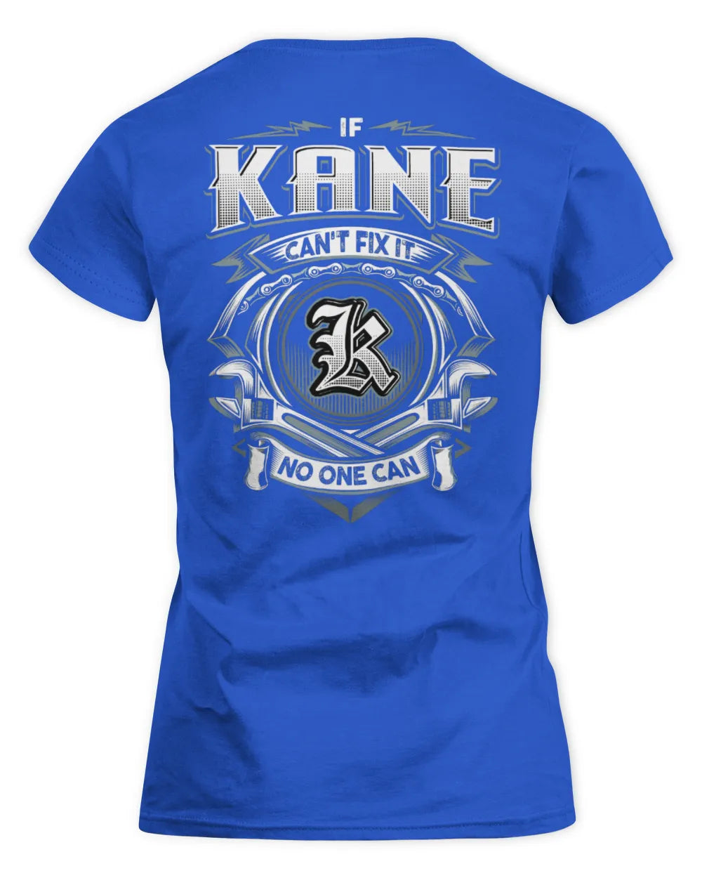 KANE AP81-K4-626 - Personalized Ahmed Quote Apparel “If Ahmed Can't Fix It, No One Can” - Women's Standard T-Shirt - Royal