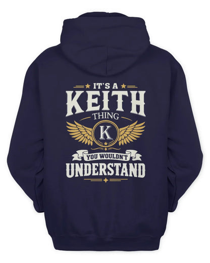 KEITH KT06-M008 It’s a [NAME] Thing – You Wouldn’t Understand | Personalized Vintage T-Shirt - Unisex Hoodie - Navy