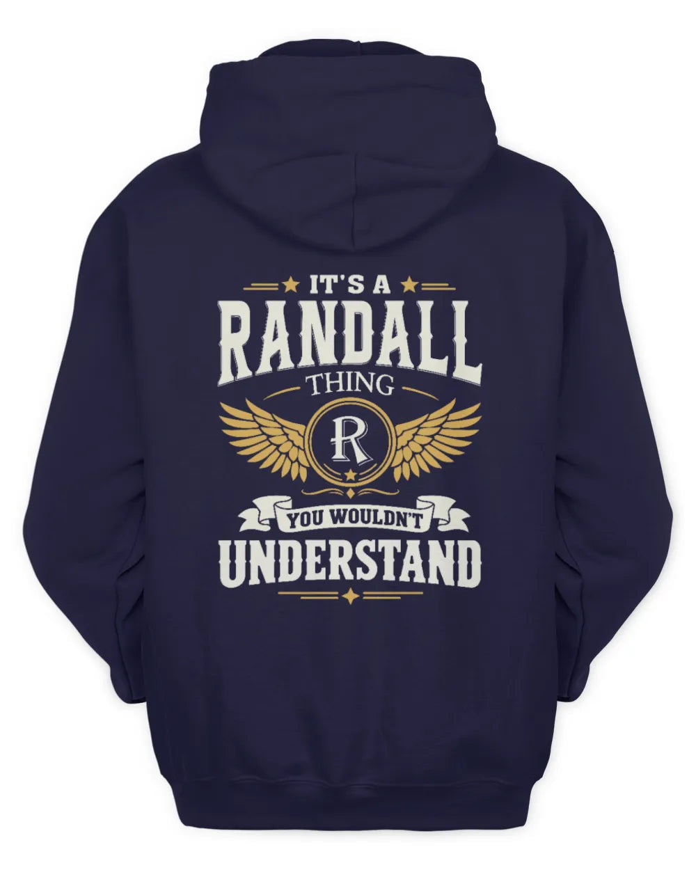 RANDALL KT06-M008 It’s a [NAME] Thing – You Wouldn’t Understand | Personalized Vintage T-Shirt - Unisex Hoodie - Navy