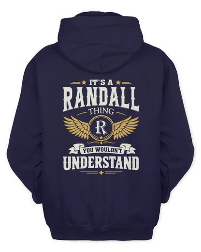 RANDALL KT06-M008 It’s a [NAME] Thing – You Wouldn’t Understand | Personalized Vintage T-Shirt - Unisex Hoodie - Navy