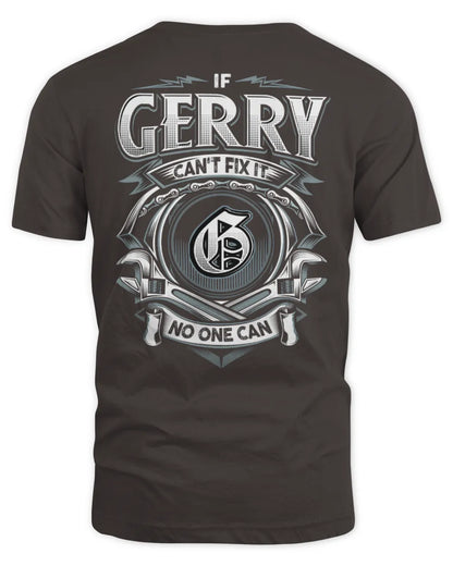 GERRY AP81-K4-626 - Personalized Ahmed Quote Apparel “If Ahmed Can't Fix It, No One Can” - Unisex Standard T-Shirt - Dark Chocolate