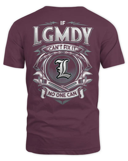 LGMDY AP81-K4-626 - Personalized Ahmed Quote Apparel “If Ahmed Can't Fix It, No One Can” - Unisex Standard T-Shirt - Maroon