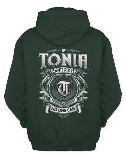 TONIA AP81-K4-626 - Personalized Ahmed Quote Apparel “If Ahmed Can't Fix It, No One Can” - Unisex Hoodie - Forest Green