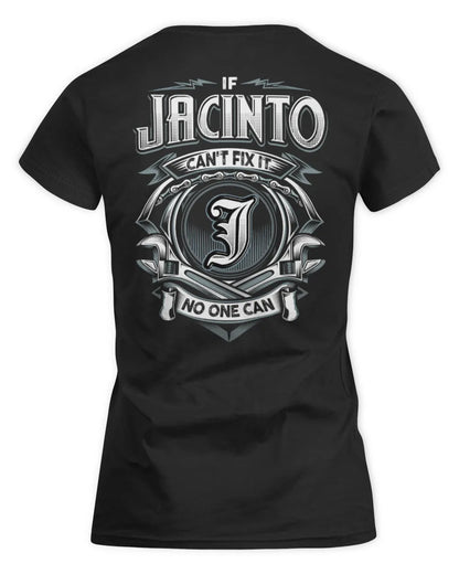 JACINTO AP81-K4-626 - Personalized Ahmed Quote Apparel “If Ahmed Can't Fix It, No One Can” - Women's Standard T-Shirt - Black