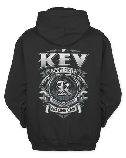 KEV AP81-K4-626 - Personalized Ahmed Quote Apparel “If Ahmed Can't Fix It, No One Can” - Unisex Hoodie - Black