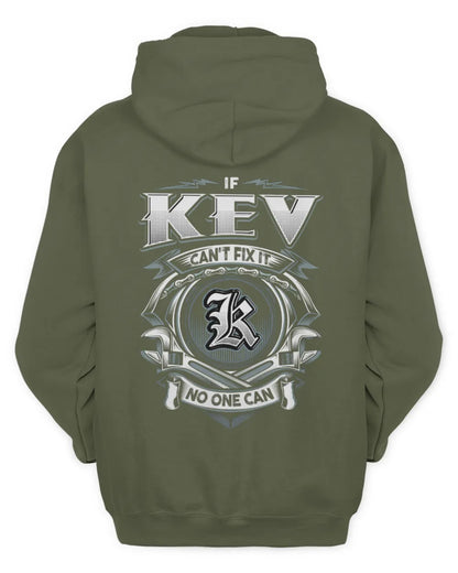 KEV AP81-K4-626 - Personalized Ahmed Quote Apparel “If Ahmed Can't Fix It, No One Can” - Unisex Hoodie - Military Green