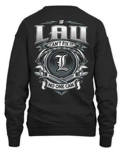 LAU AP81-K4-626 - Personalized Ahmed Quote Apparel “If Ahmed Can't Fix It, No One Can” - Unisex Sweatshirt - Black