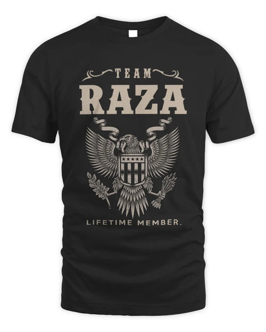 RAZA TP06-K82 – Personalized Classic Style Apparel “Team NAME Lifetime Member”
